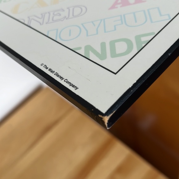 RARE! VINTAGE 1980s Walt Disney Mickey Mouse &  Minnie Mouse Wall Art - Picture 4 of 7